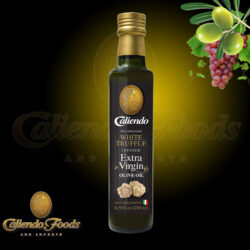 White Truffle Infused Extra Virgin Olive Oil 250 ml Glass Bottle