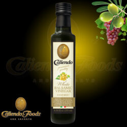 White Balsamic Vinegar 250 ml Glass Bottle