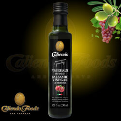 Pomegranate Infused Balsamic Vinegar 250 ml Glass Bottle